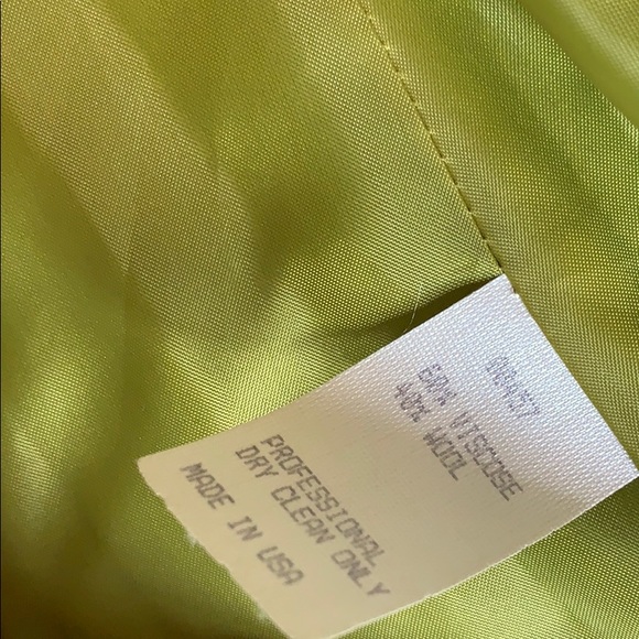 Alberto Makali blazer in celery green XS - Picture 7 of 8